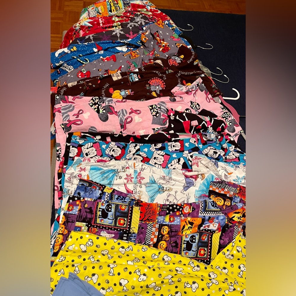 Fun Scrub Top Set - All in Photo